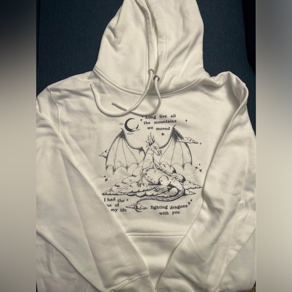 Taylor Swift White Speak Now Long Live Hoodie